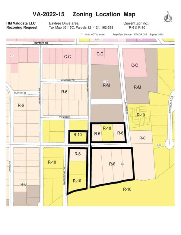 Zoning Location Map