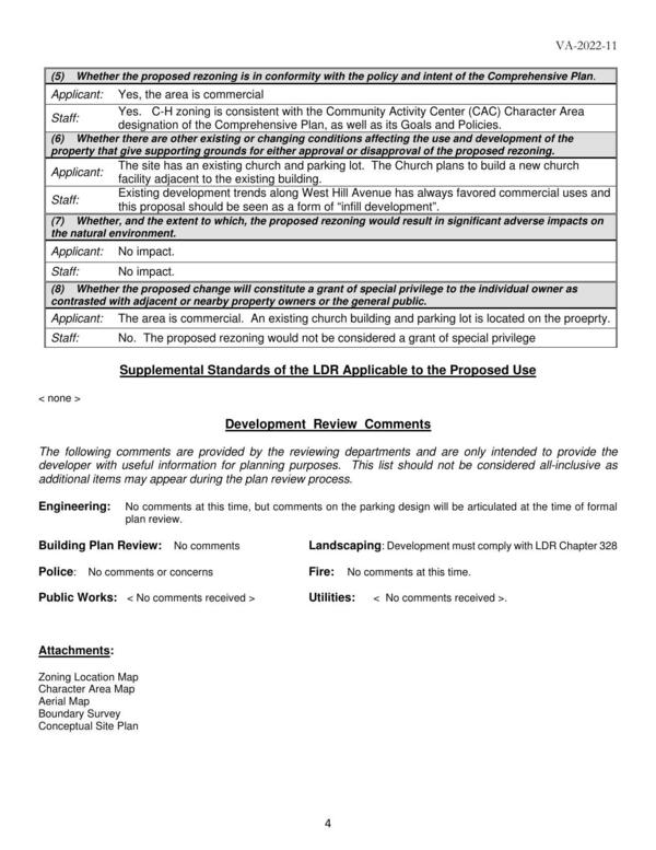 Applicant: Yes, the area is commercial
