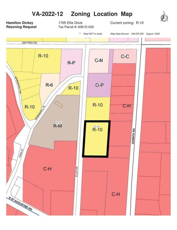 Zoning Location Map