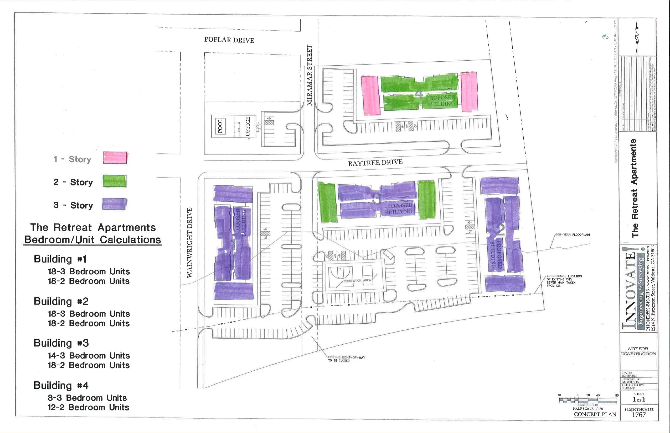 = — — _ _ CONCEPT PLAN