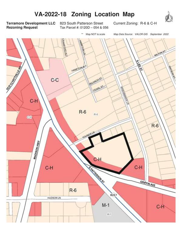 Zoning Location Map