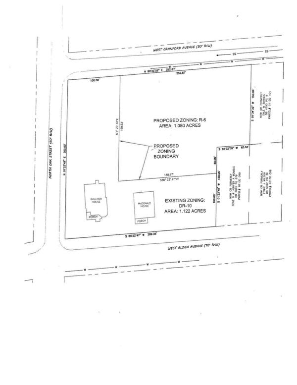 Proposed Zoning Survey Plat