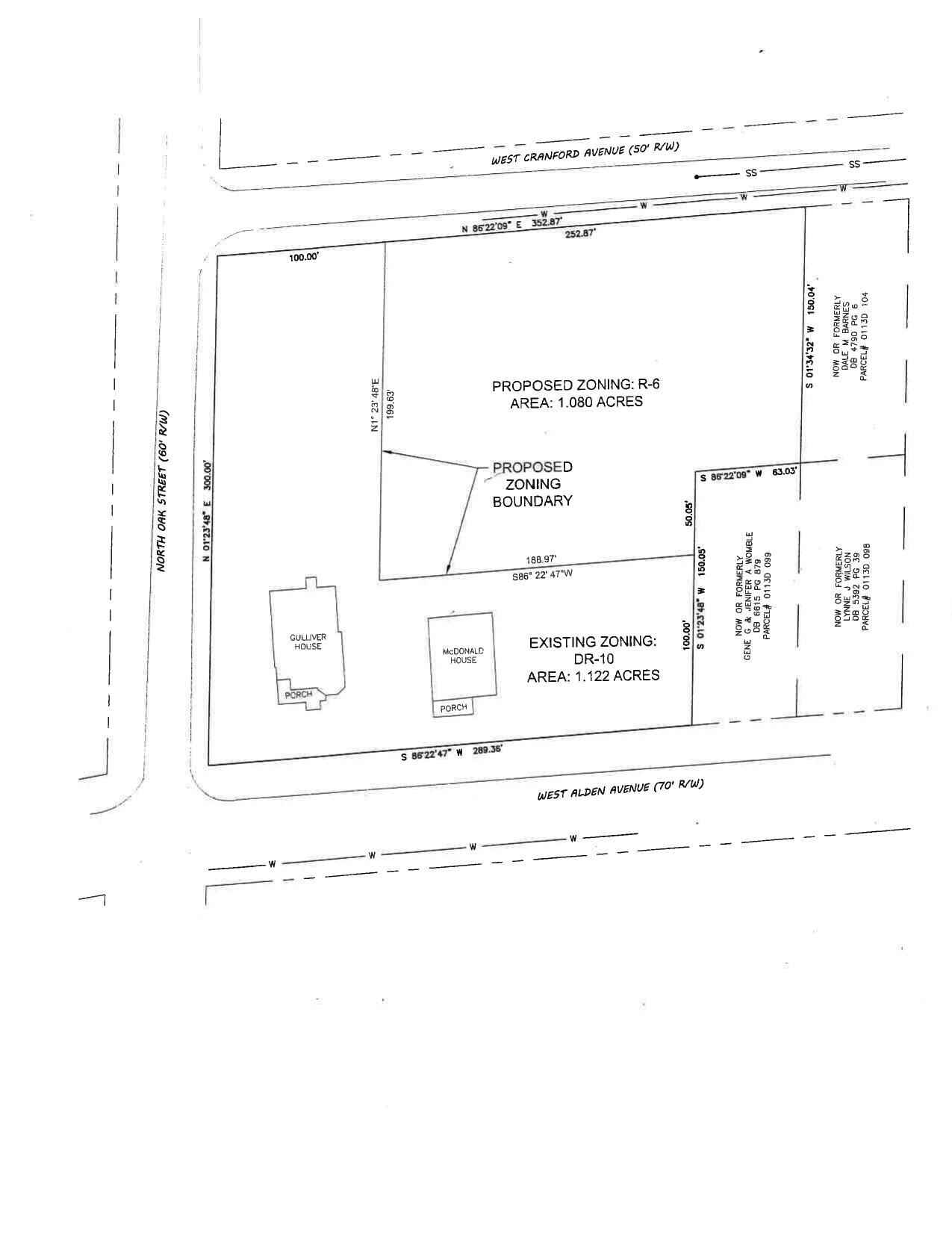 Proposed Zoning Survey Plat