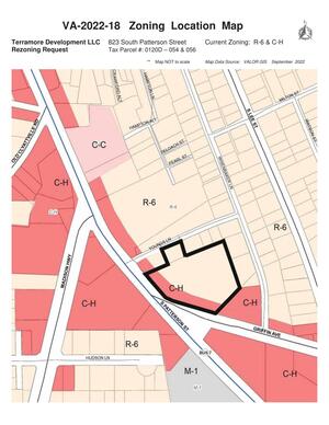 [Zoning Location Map]