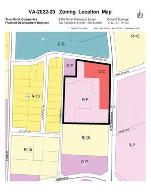 [Zoning Location Map]