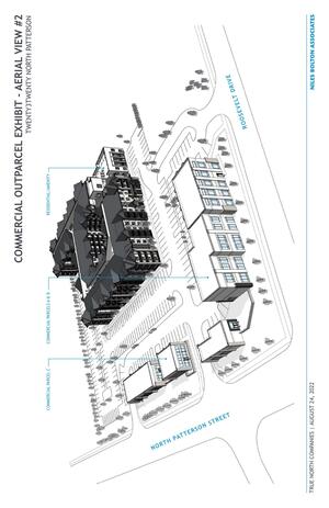 [Commercial Outparcel Aerial View Map, Roosevelt Drive]