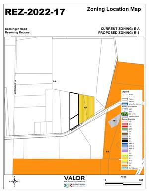 [Zoning Location Map]