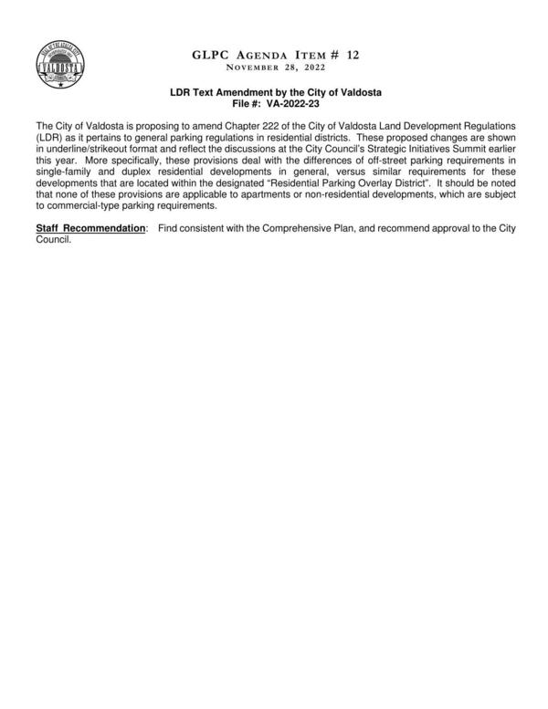 [parking for developments that are located within the designated “Residential Parking Overlay District”.]