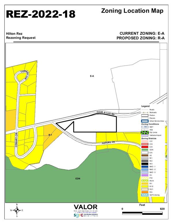 Zoning Location Map