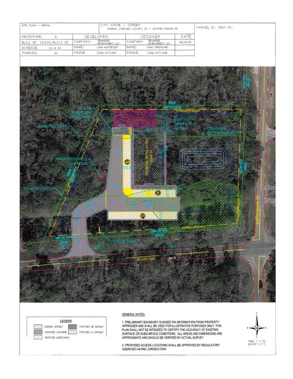 Site Plan, Aerial