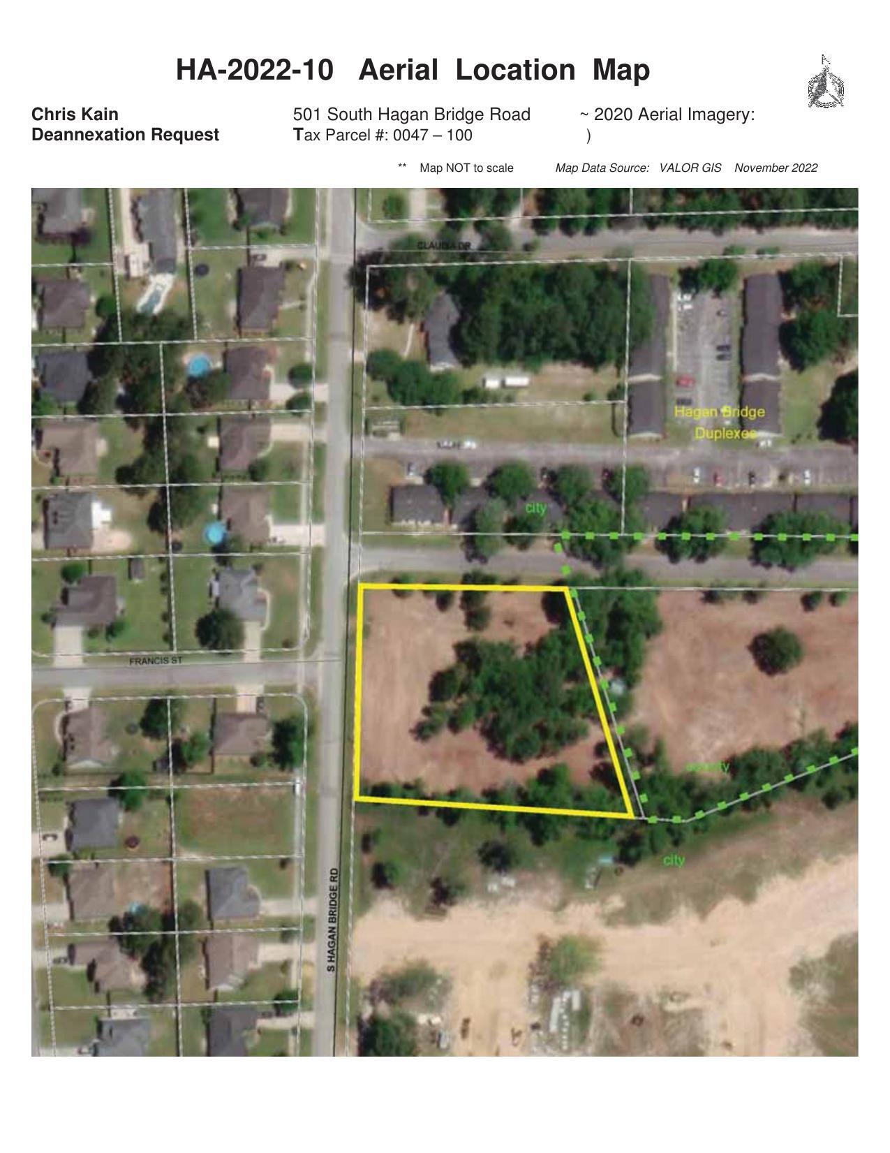 Aerial Location Map