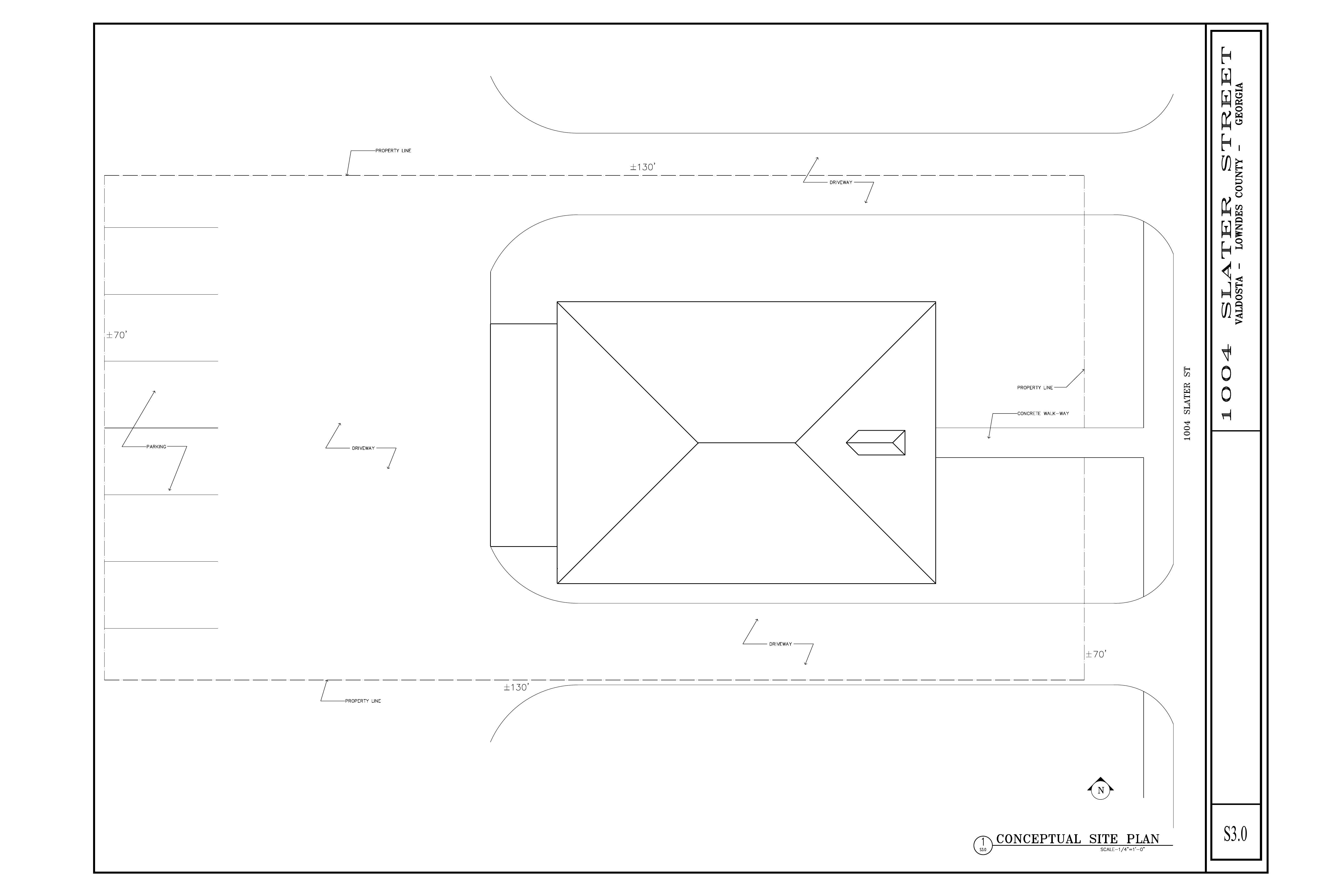 (TL) CONCEPTUAL SITE PLAN