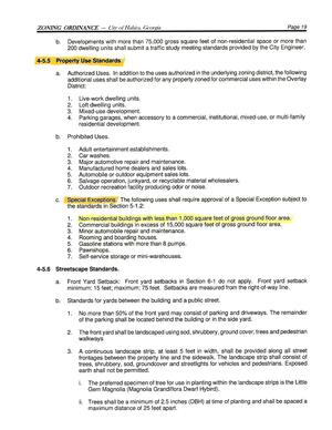 [Front Yard Setback: Front yard setbacks in Section 6-1 do not apply. Front yard setback]