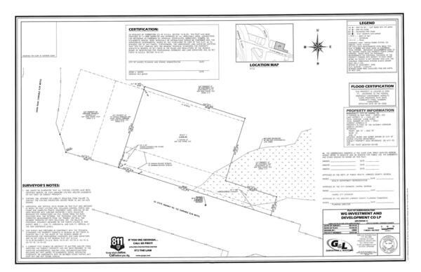 SURVEY Plat of Subdivision