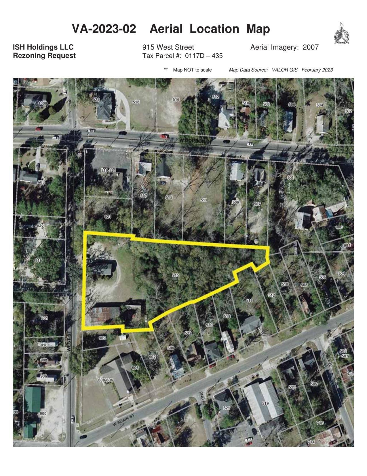 Aerial Location Map