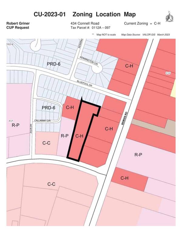 Zoning Location Map