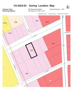 [Zoning Location Map]