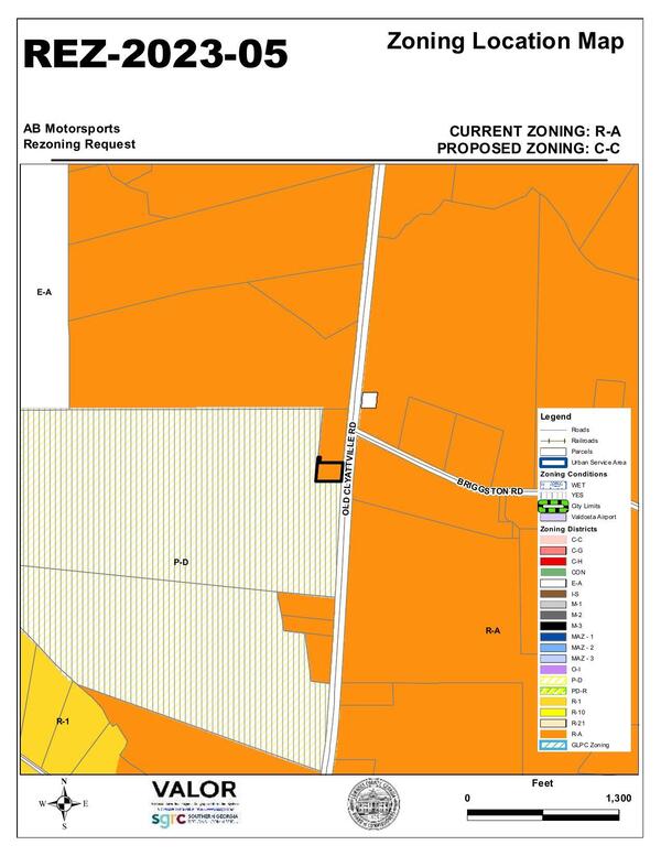 Zoning Location Map