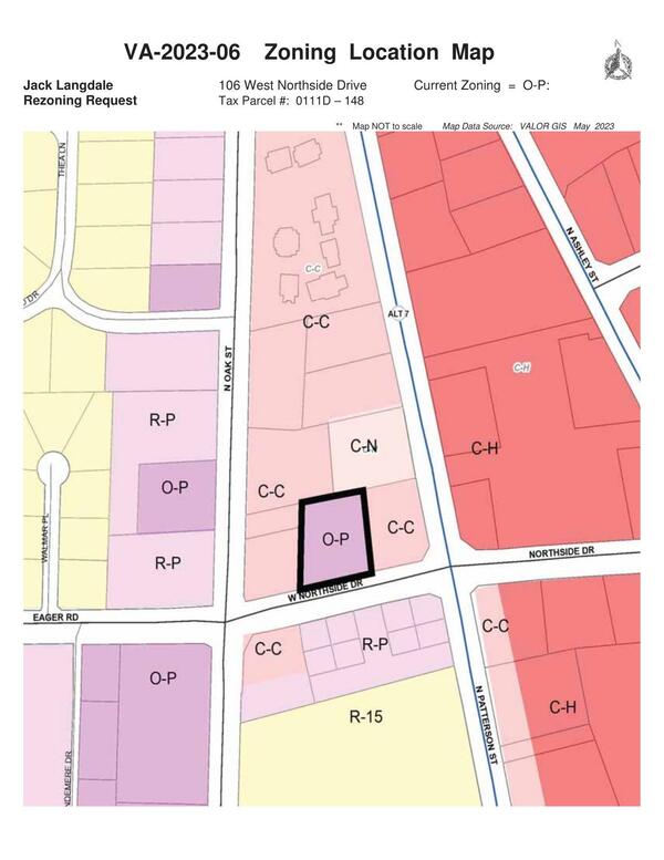 Zoning Location Map