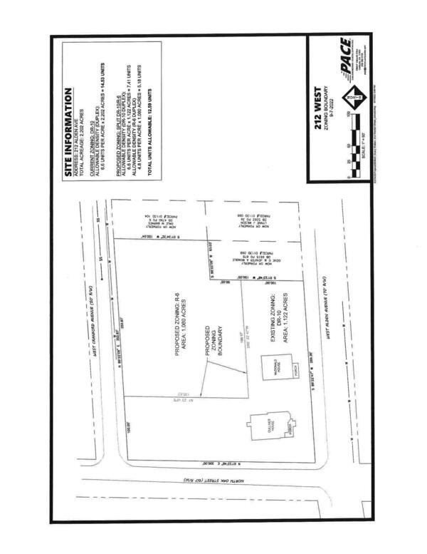 Zoning Boundary Survey 212 West