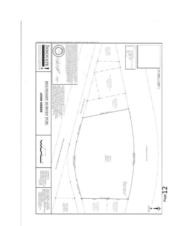 Boundary Survey for John Green