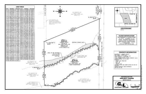 Rezoning Map