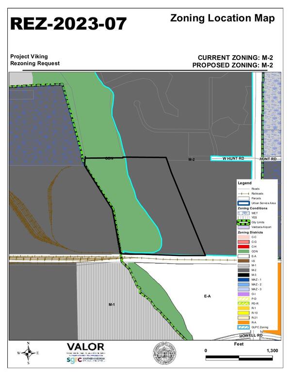 Zoning Location Map