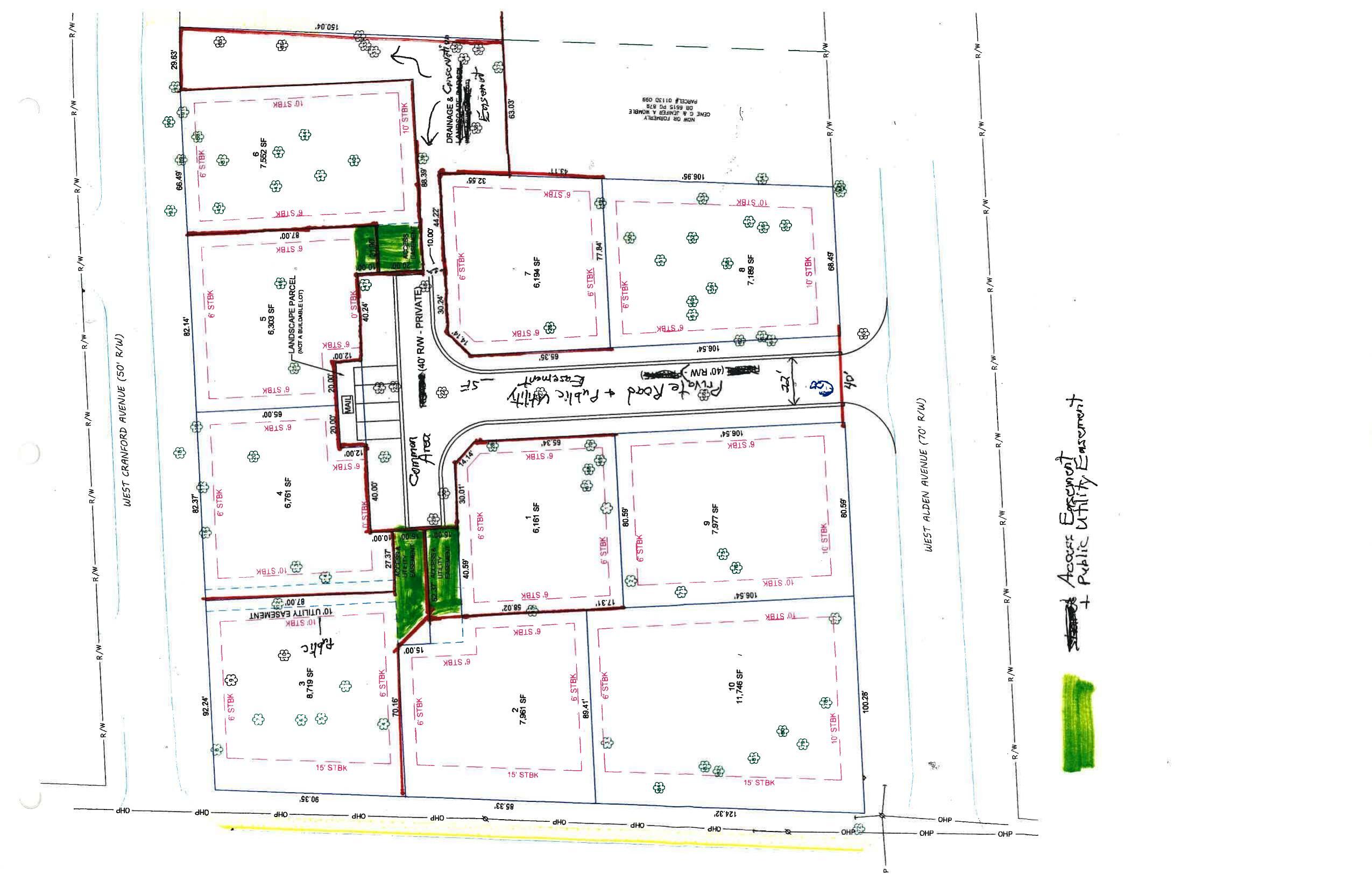 Sketched Concept Plan