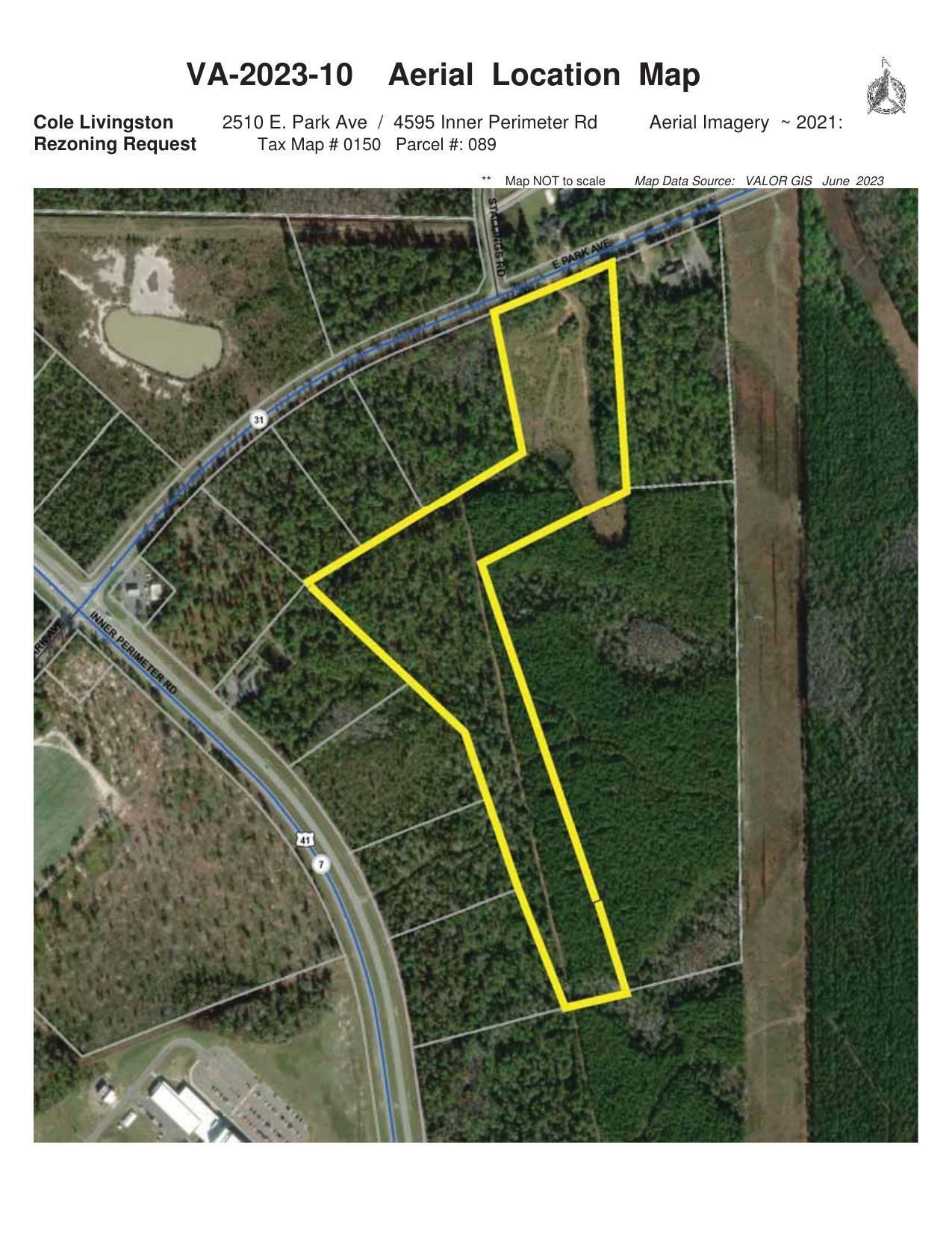 Aerial Location Map