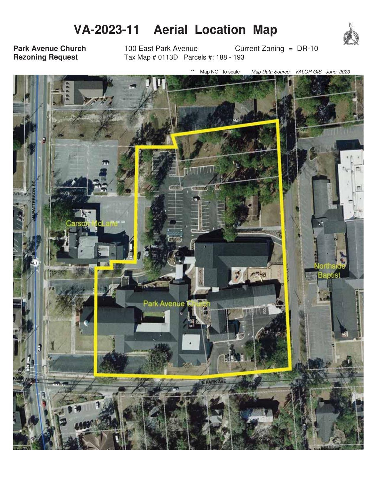 Aerial Location Map