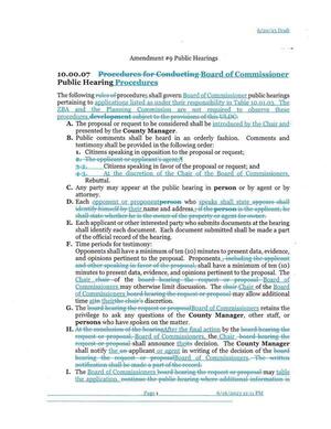 [Amendment #9 Public Hearings (plain)]