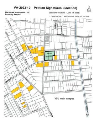 [Map: Petition Signatures (location)]