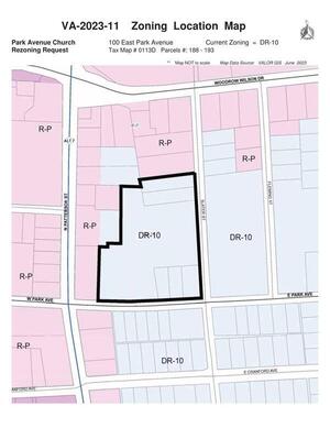 [Zoning Location Map]