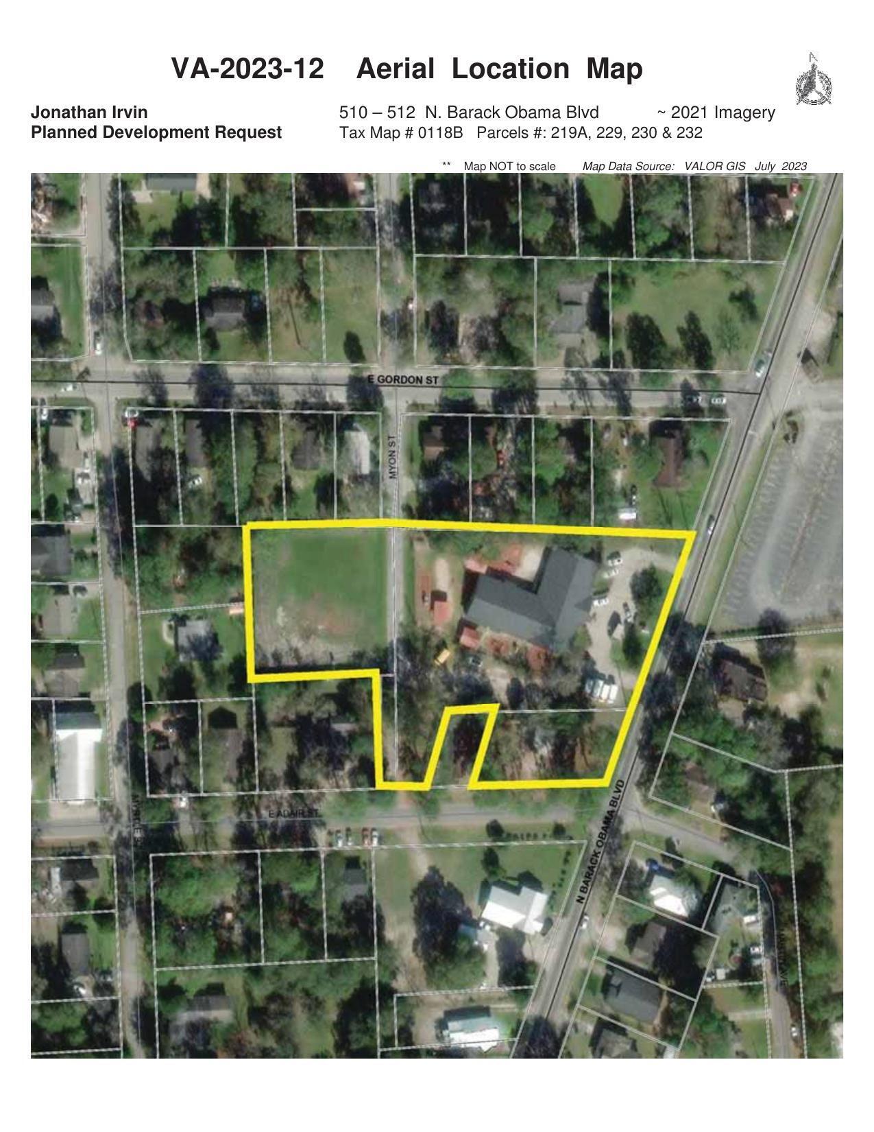 Aerial Location Map