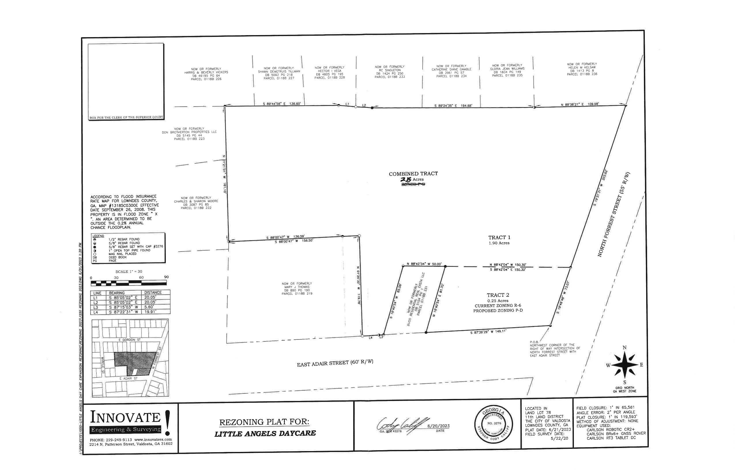 Rezoning Plat