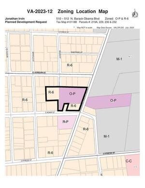 [Zoning Location Map]