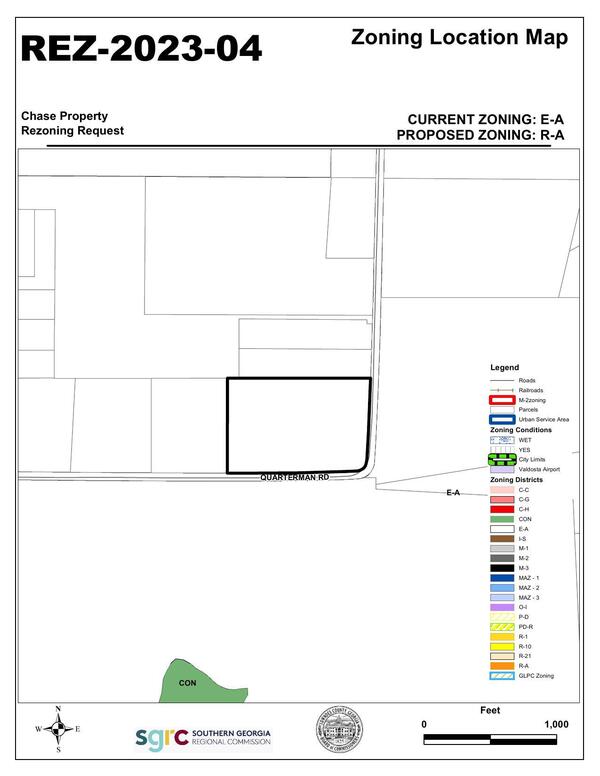 [Zoning Location Map]