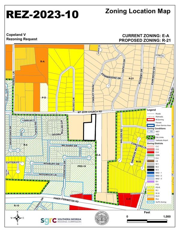 Zoning Location Map