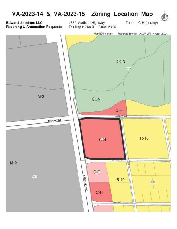 Zoning Location Map