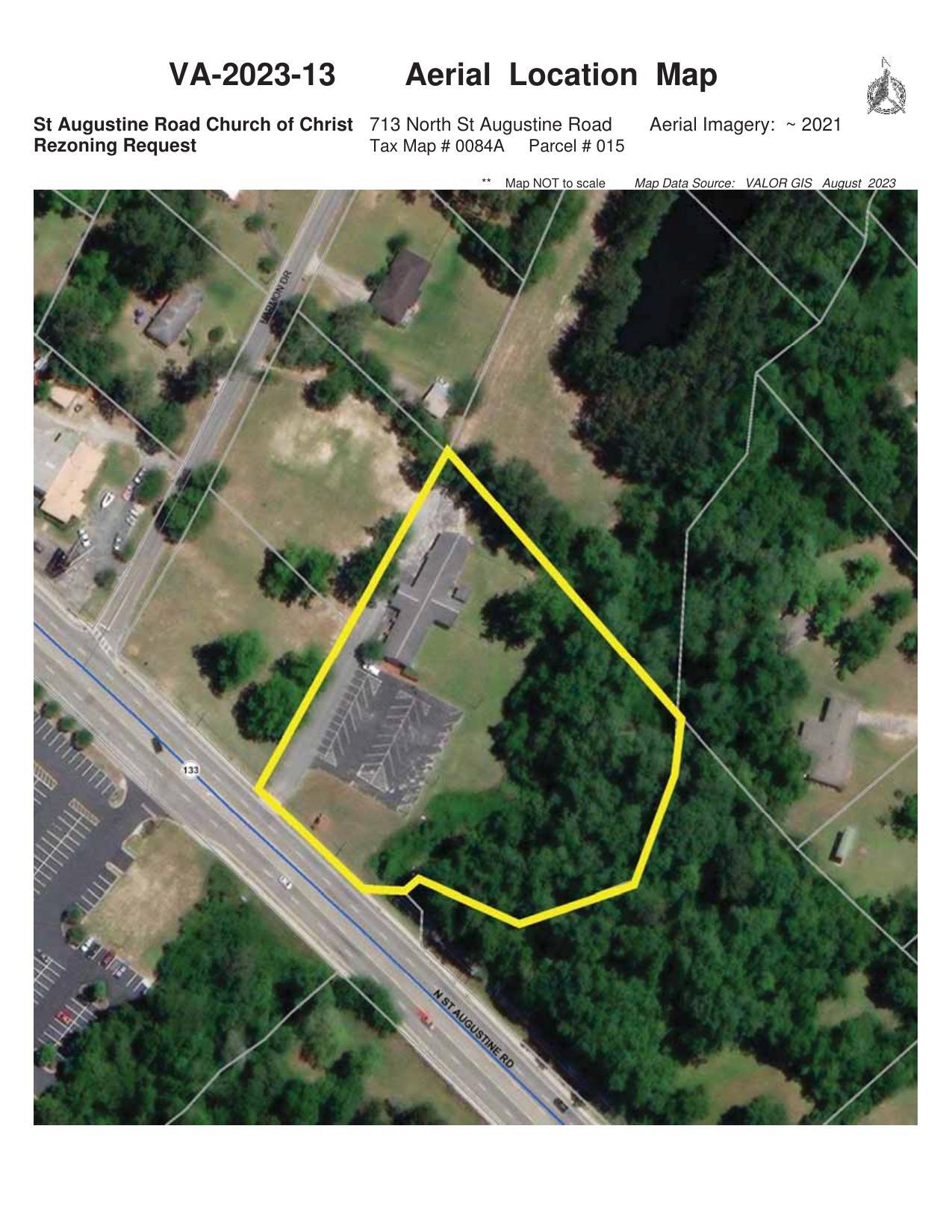 Aerial Location Map