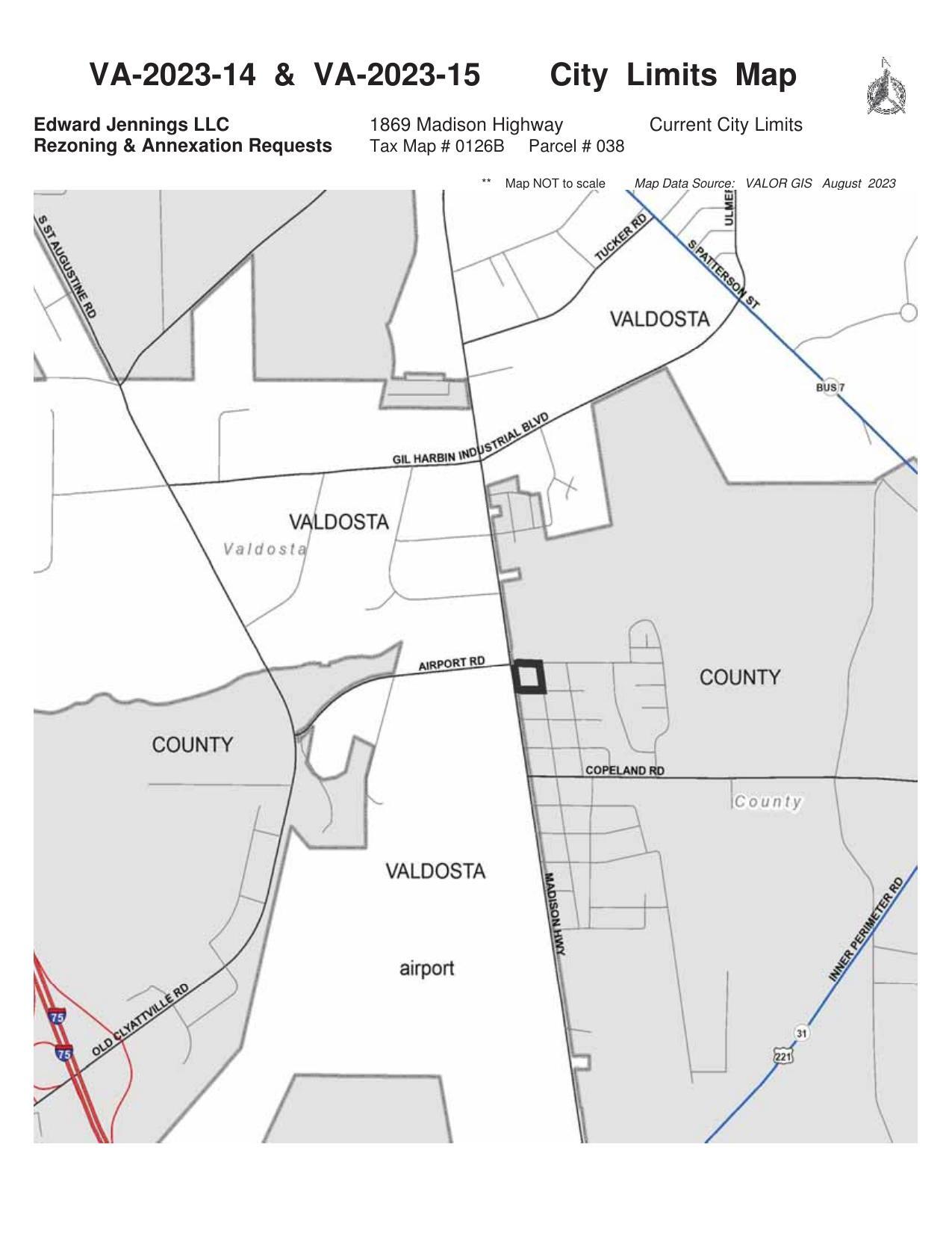 City Limits Map