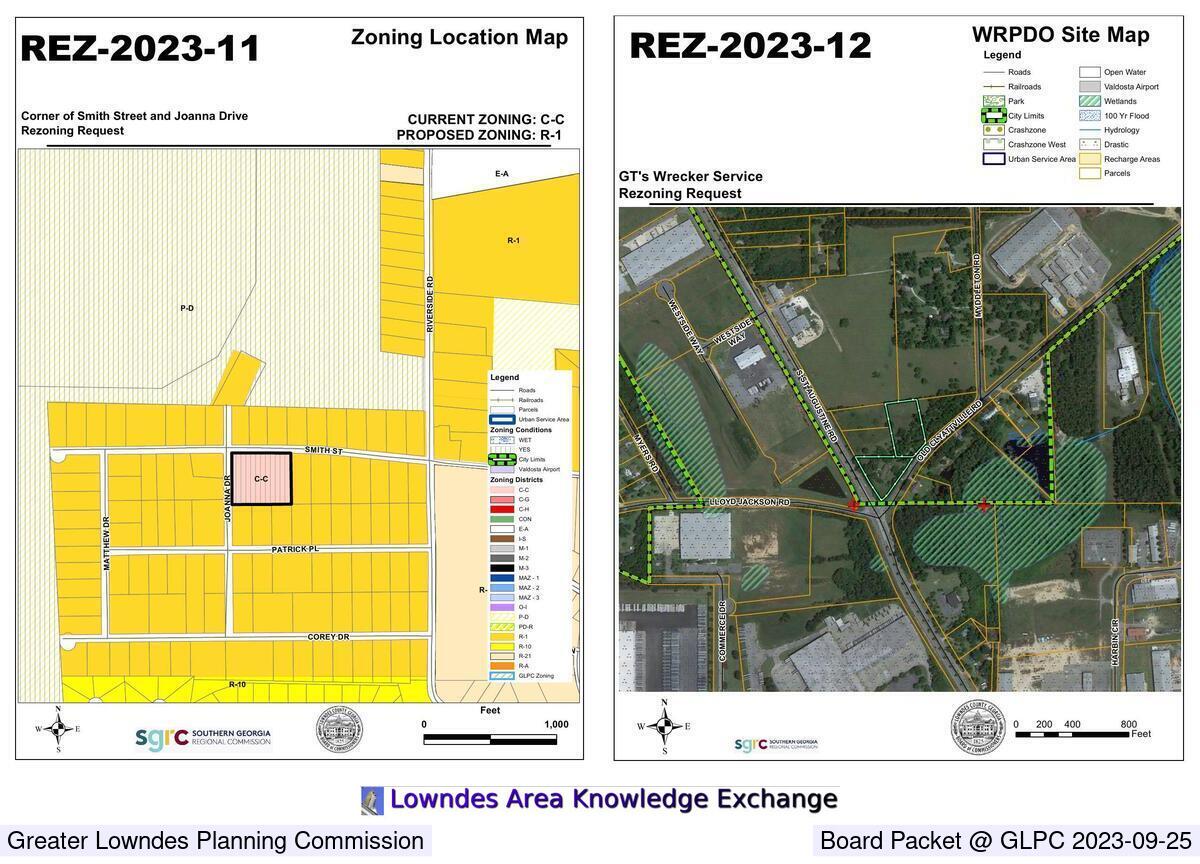 Collage of the two Lowndes County cases @ GLPC 2023-09-25