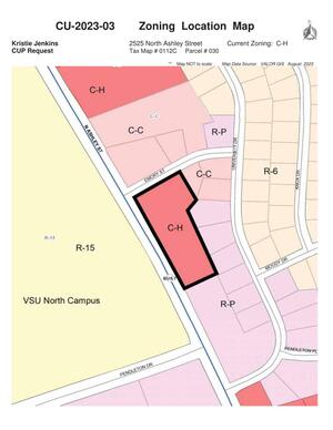 [Zoning Location Map]