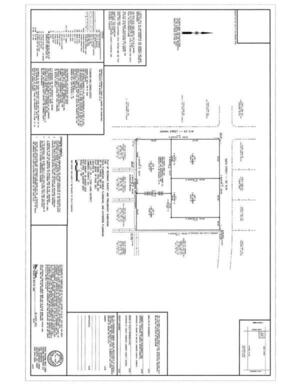 [Plat of rezoning survey and preliminary subdivision]