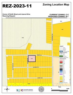 [Zoning Location Map]