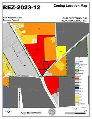 [Zoning Location Map]