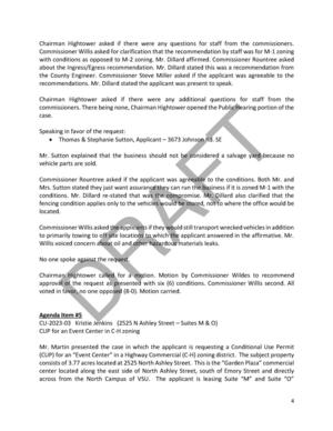 [5. CU-2023-03 Kristie Jenkins (2525 N Ashley Street – Suites M & O), CUP for an Event Center in C-H zoning]