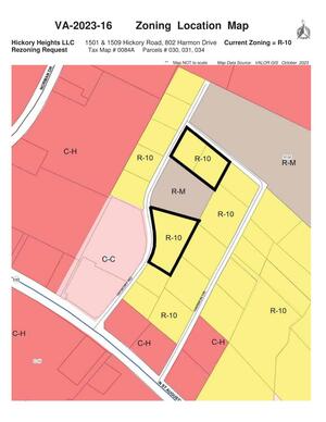 [Zoning Location Map]