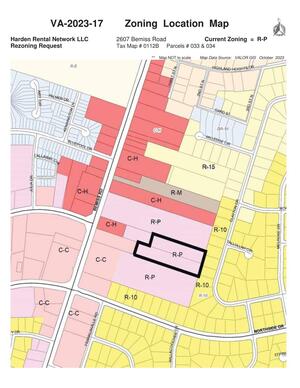 [Zoning Location Map]