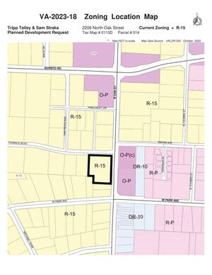 [Zoning Location Map]